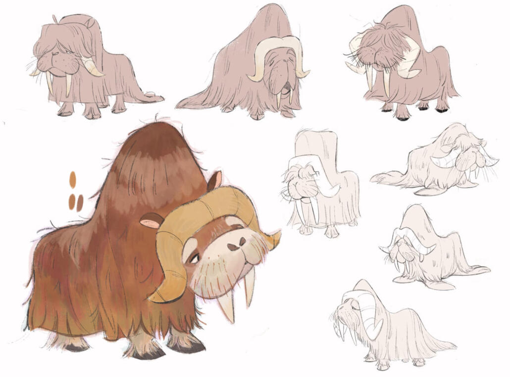 Hybrid Musk Ox/Walrus Designs Hybrid Musk Ox/Walrus Designs
