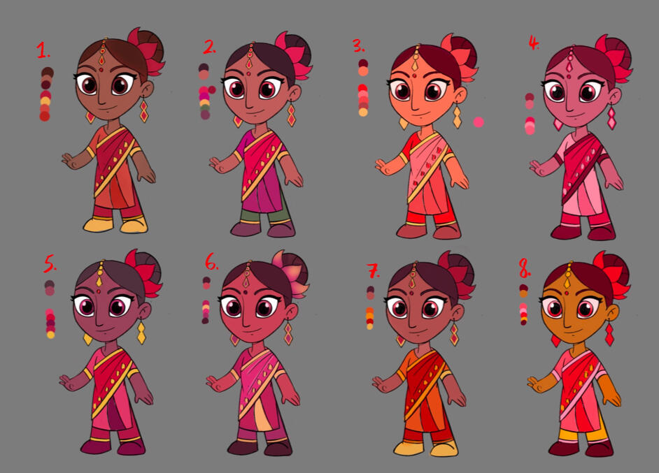 Lakshmi Character Exploration 2 Lakshmi Character Exploration 2